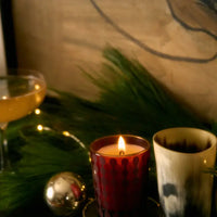 Rewined Poinsettia Candle with Gift Bag - 2.5oz