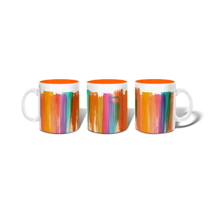 Brushstrokes Ceramic Mug