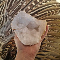 Split Quartz Geode