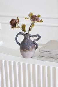 Meander Vase - Purple