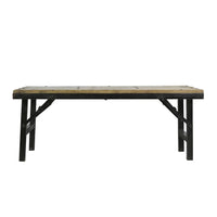 Iron-Frame Wedding Coffee Table
