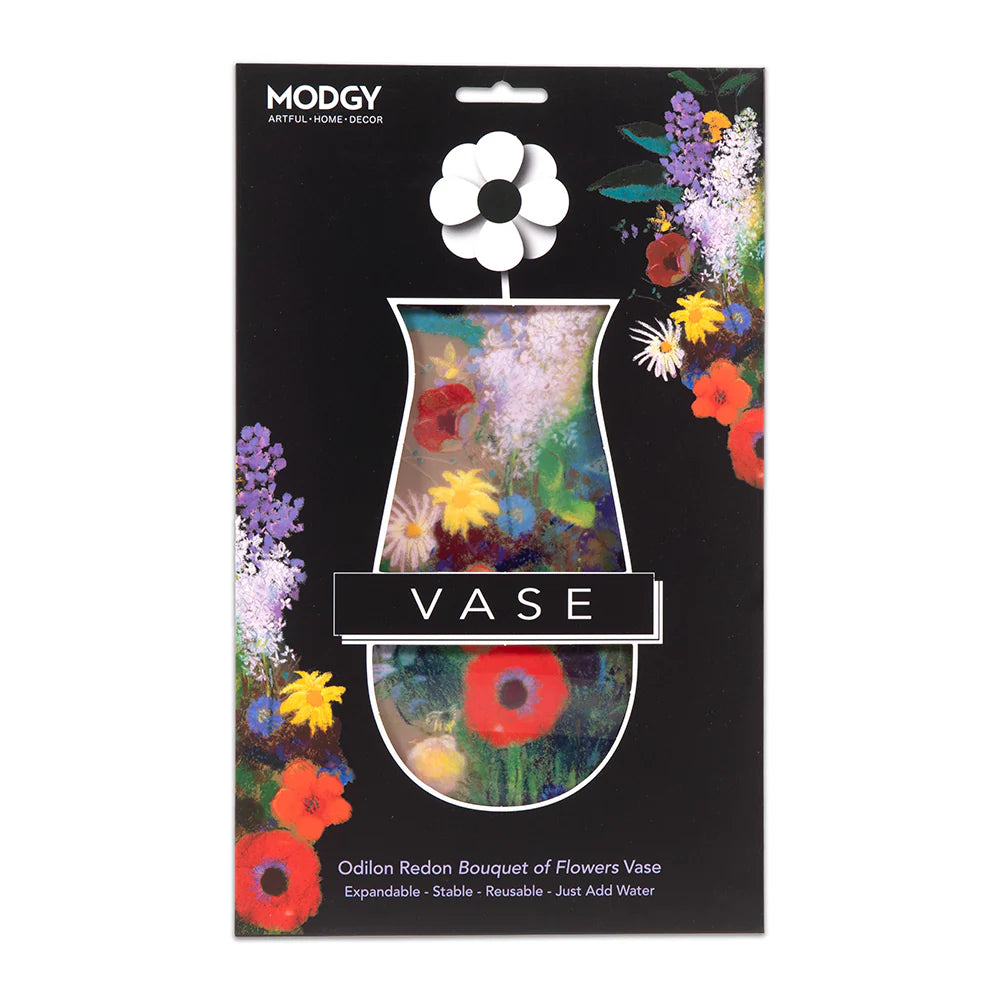 Modgy Expandable Vase - Odilon Redon Bouquet of Flowers