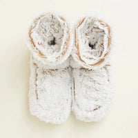 Marshmallow Brown Warmies® Boots V2