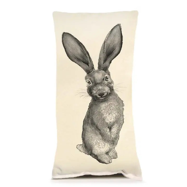 Eric &n Christopher Easter Bunny Vertical Throw Pillow