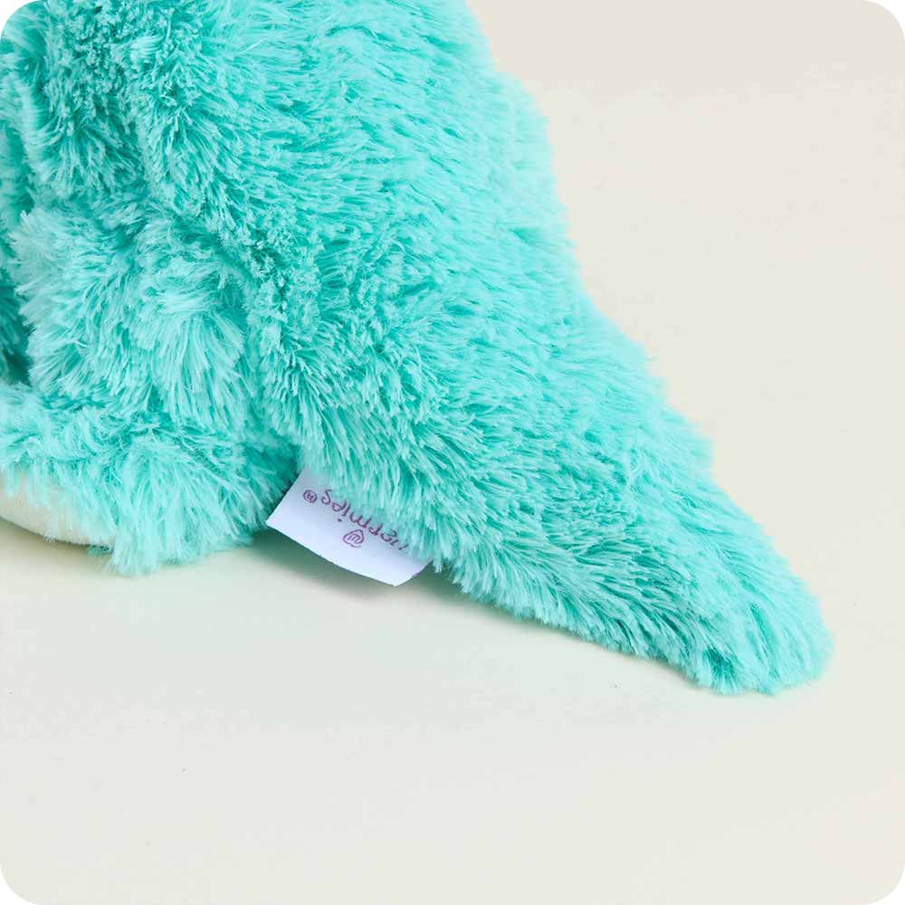 Teal Long Neck Dinosaur Warmies® Junior