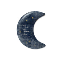 Small Moon Decoupage Plate - 3 Styles