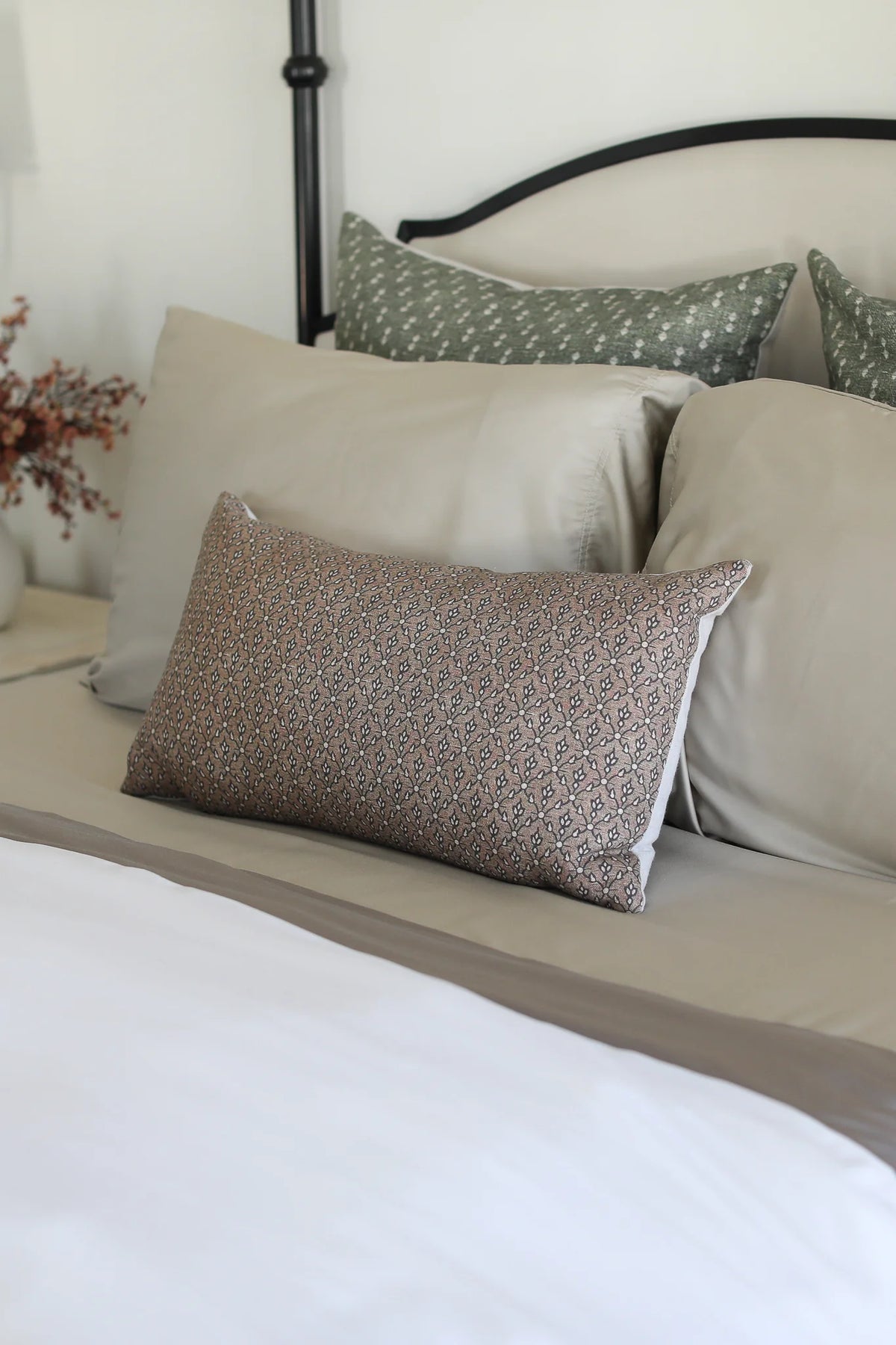Faceplant Dreams Bamboo King Pillowcase Set - Pearl Grey