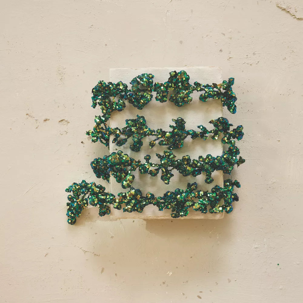 Glitter Green Garland