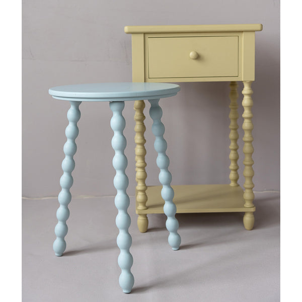 Rubberwood & MDF Side Table