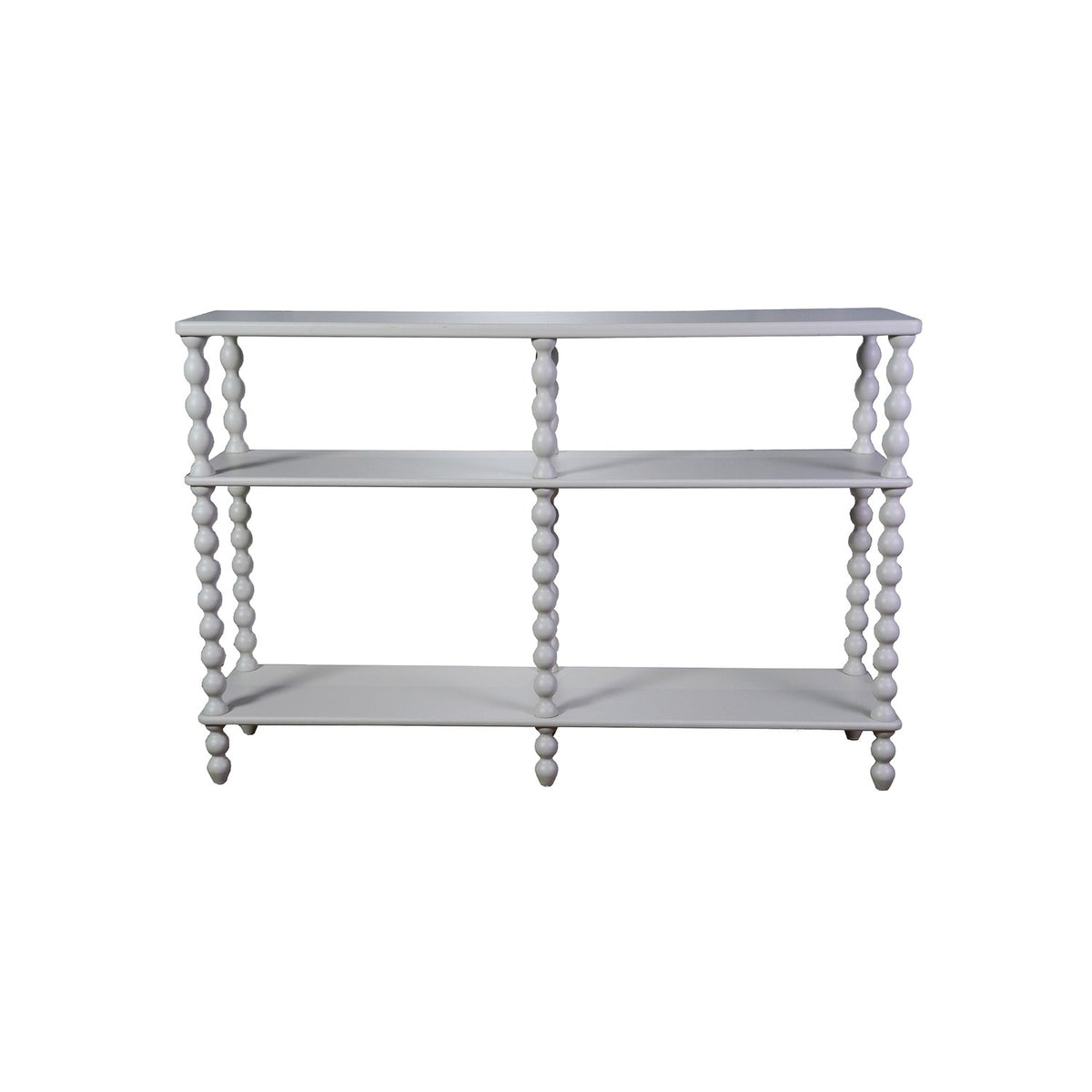 Rubberwood & MDF Console Table