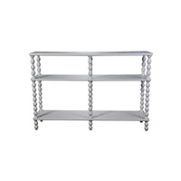 Rubberwood & MDF Console Table
