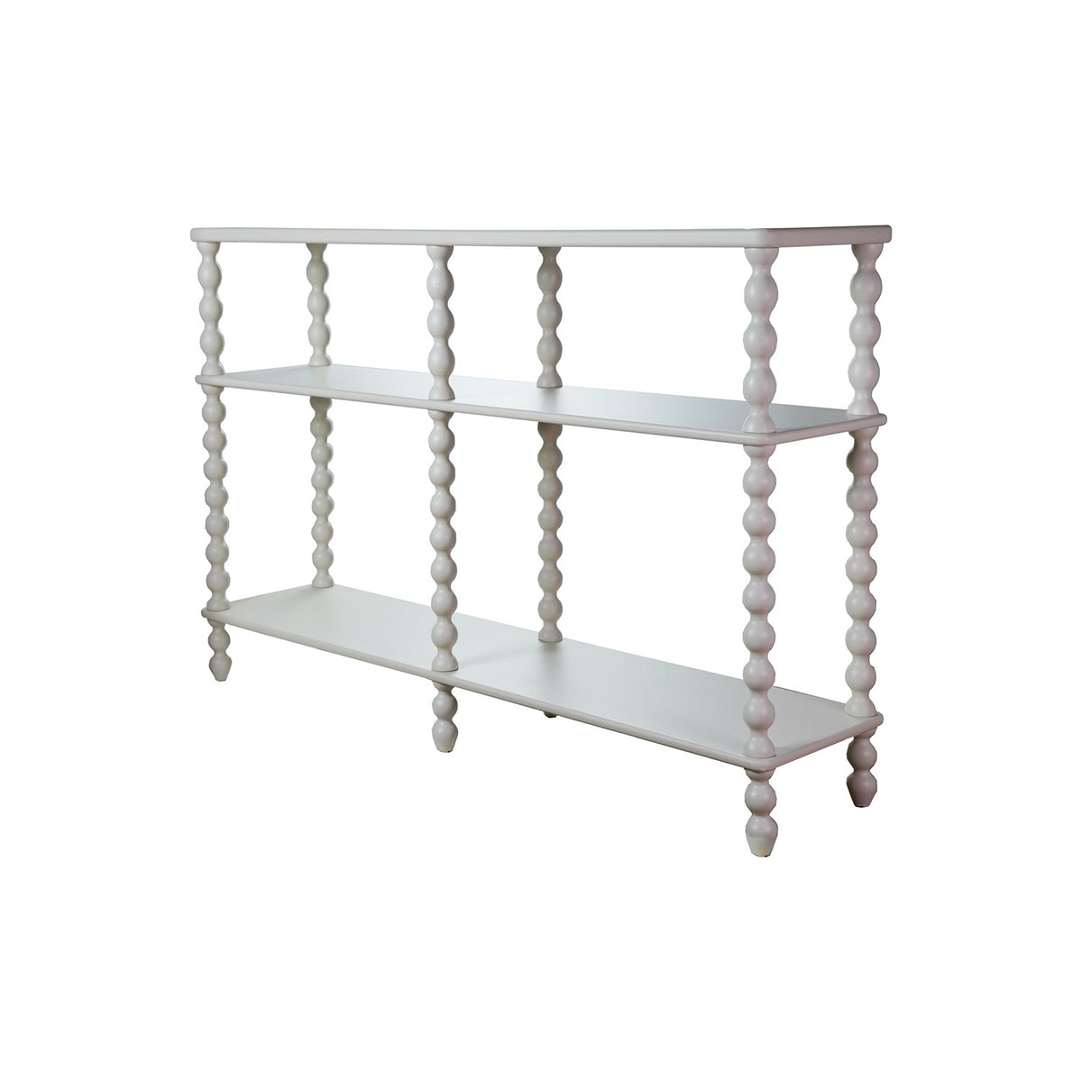 Rubberwood & MDF Console Table