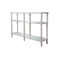 Rubberwood & MDF Console Table