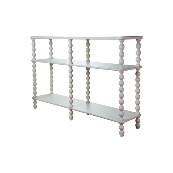 Rubberwood & MDF Console Table