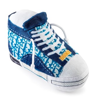 Haute Diggity Dog Dogior Hightop Tennis Shoes Dog Bone Toy