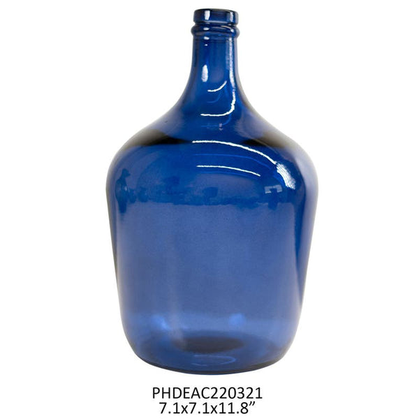 Glass Colbalt Blue Carafe - 4 Liter