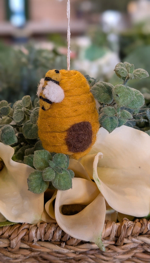 Hand Felted Beehive