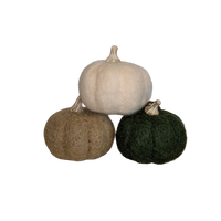 Small Wool Pumpkin