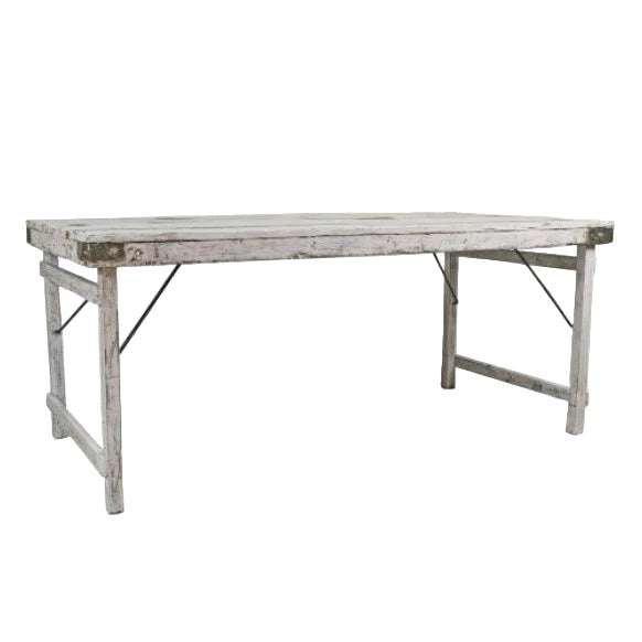 White-washed XL Wedding Table