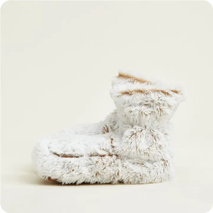 Marshmallow Brown Warmies® Boots V2