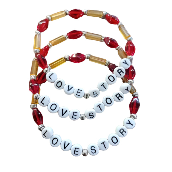 Love Story Beaded Bracelet