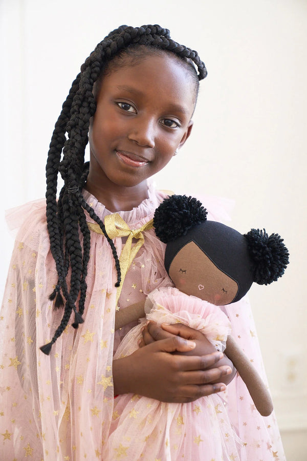 Halle Ballerina Doll (Darker Brown & Ebony) | Alimrose