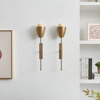 Antique Brass Wall Candle Sconces (Set of 2) | Danya B.