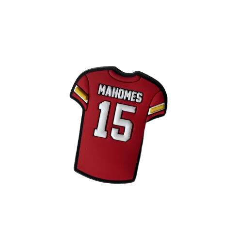 KC 15 Mahomes Jersy Shoe Charm