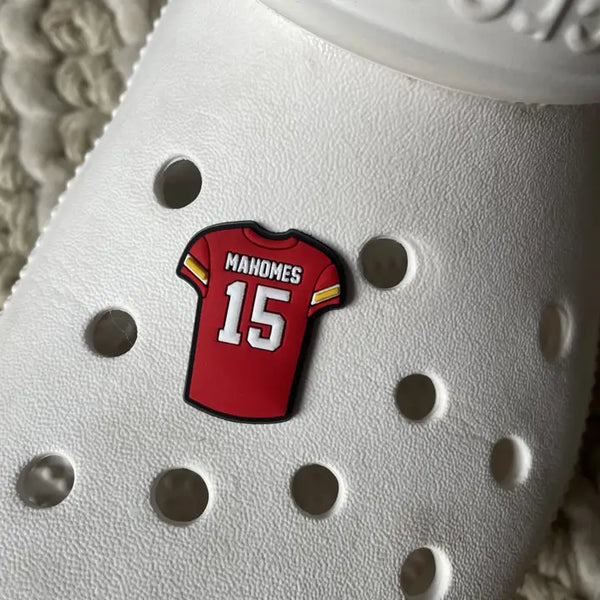 KC 15 Mahomes Jersy Shoe Charm