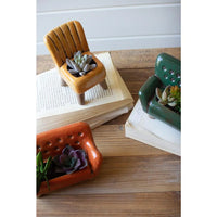 Set of 3 Sofa and Chair Planters