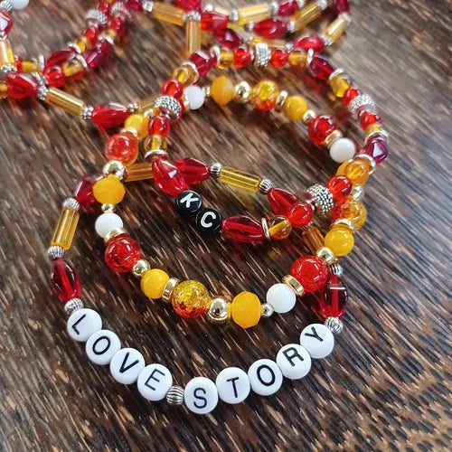 Love Story Beaded Bracelet