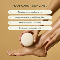 The Foot Stone | Solid Foot Moisturizer| Kate McLeod