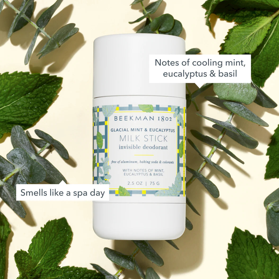 Beekman 1802 Mint & Eucalyptus Milk Stick