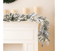 Snowfrost 9' Garland