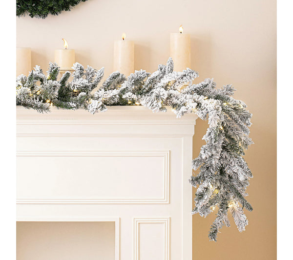 Snowfrost 9' Garland