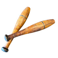 Vintage Wood Juggling Pins