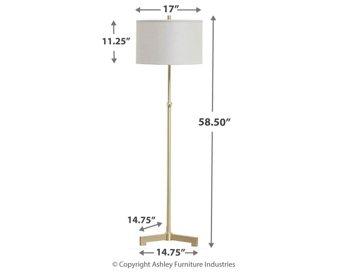 Gold Laurinda Floor Lamp