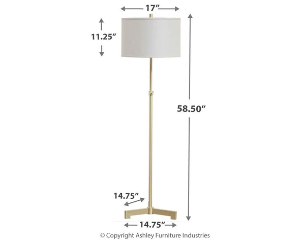 Gold Laurinda Floor Lamp