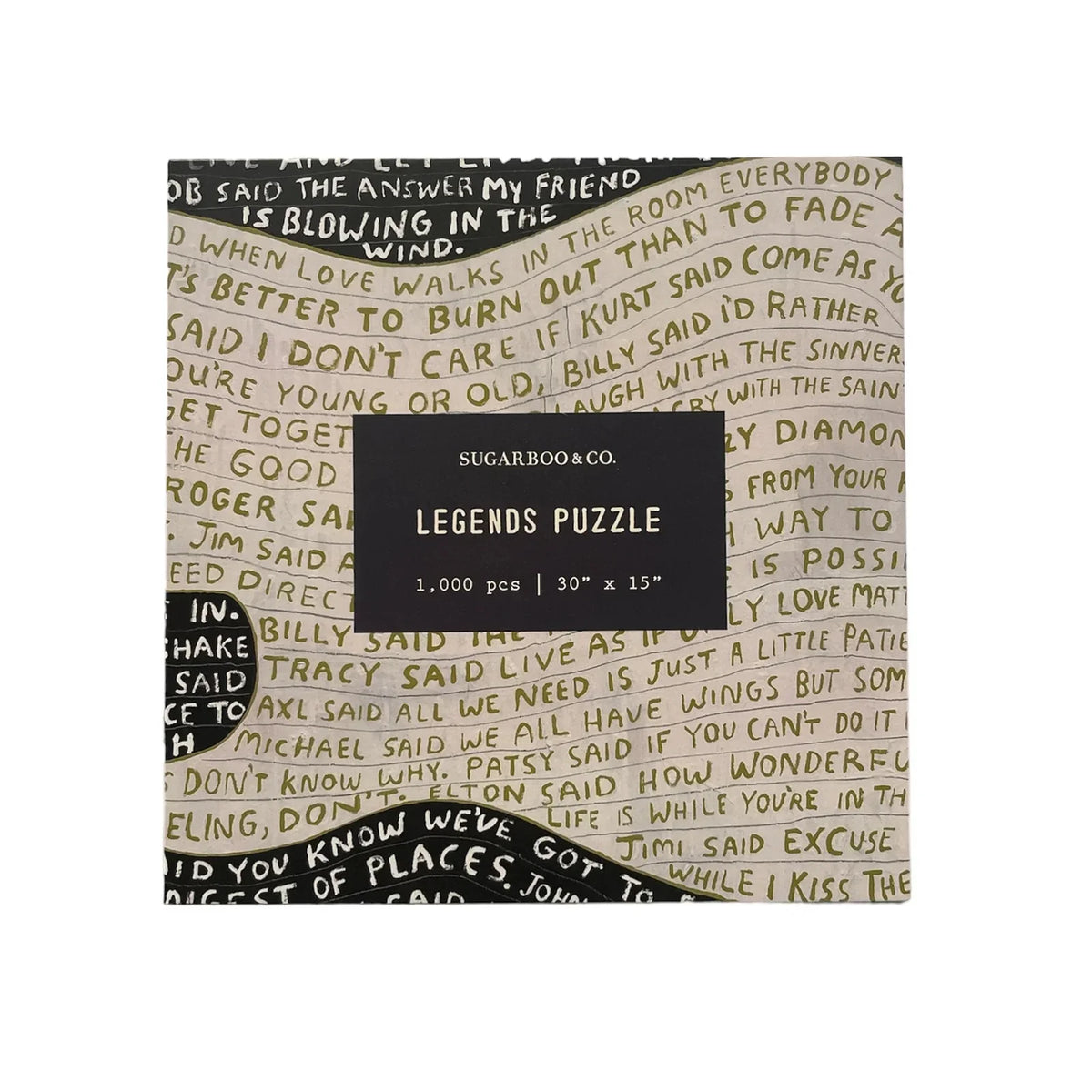 Sugarboo & Co Legends Puzzle