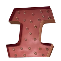 Red Lit Carnival Letter