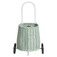 Pastel Olli Ella Luggy Basket with Wheels
