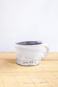 ZPots Handmade Home Sweet Home Mini Mug