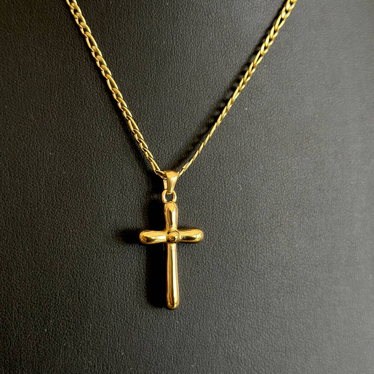 Avery Bubble Cross Necklace - AVERY