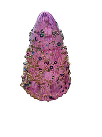 Glitter Tree with LED Lights4" glass tree with LED lights.