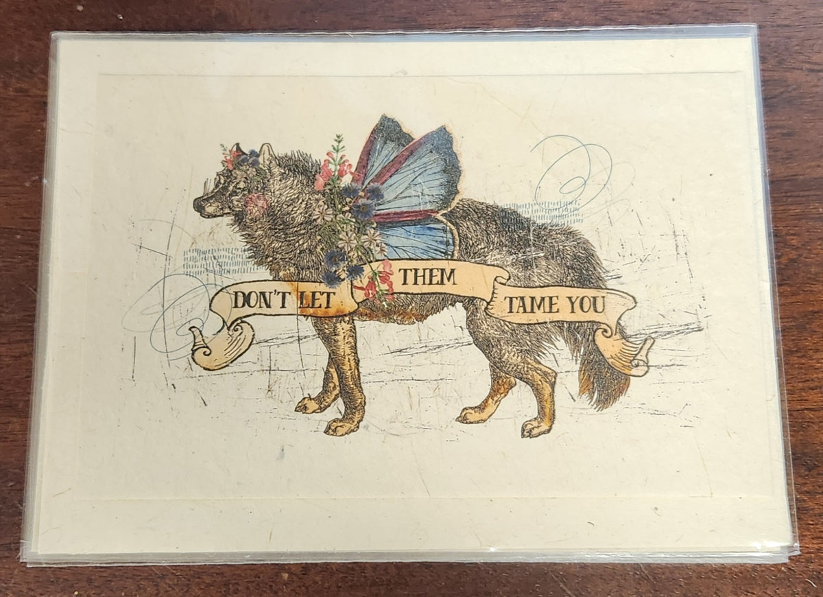 Wildflower Seeded Paper Post Card With Envelope 4x6