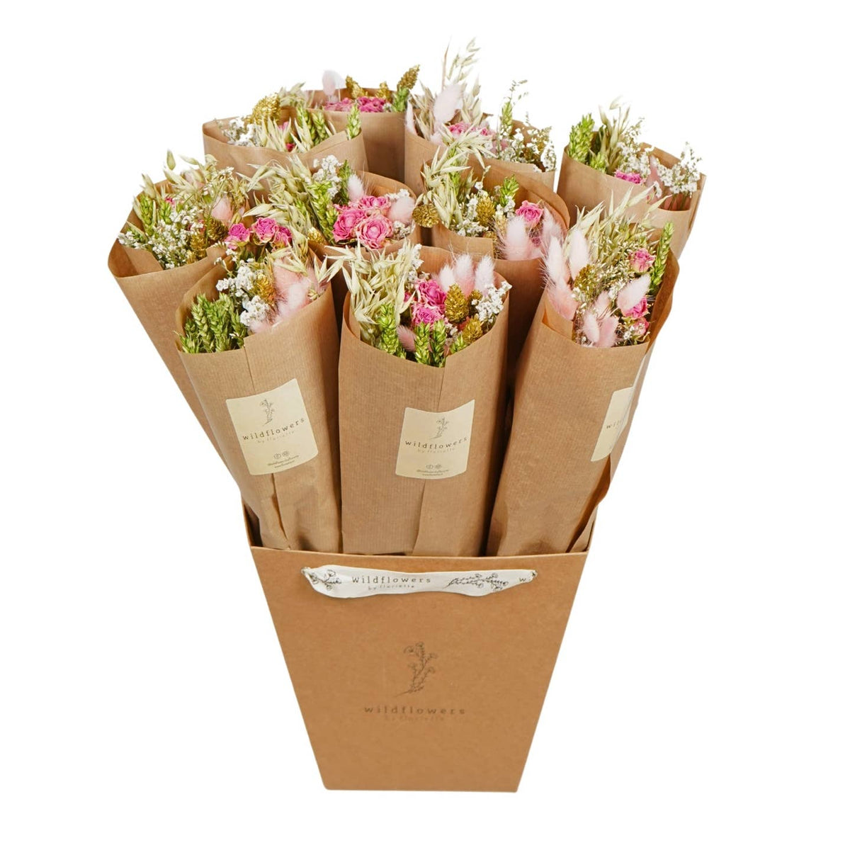 Dried Flowers - Market Bouquet - Pink Elegance