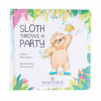 Sloth Throws A Party Book | Warmies®