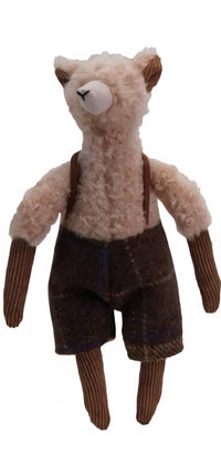 Llama in Clothes Plushie - 7 1/2"