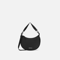 Mina | Medium Crossbody Bag - Raven Black
