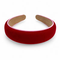 Holiday Velvet Piped Headband, Limited Edition - 2 Styles